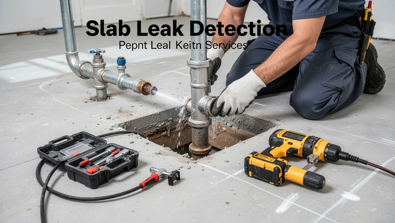 Slab Leak Detection